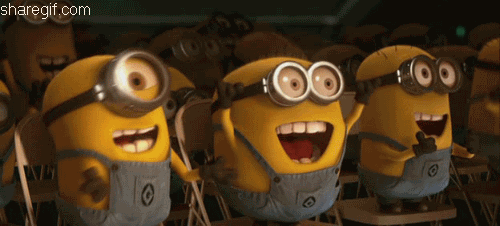 happy minions applause