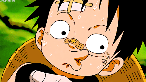 Image result for luffy lying gif