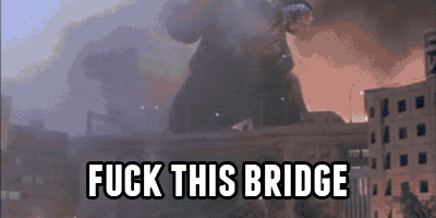 Godzilla Fuck You GIF