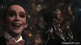 Image result for cabaret 1972 	"Willkommen" gif
