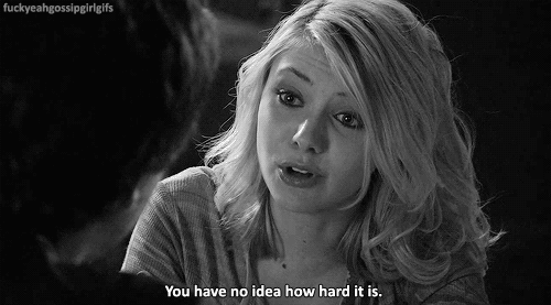 Image result for it's hard but i'm trying gif