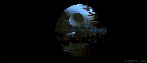 Death Star goes boom