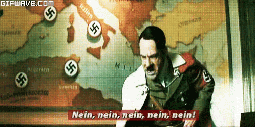 Image result for nein nein nein gif