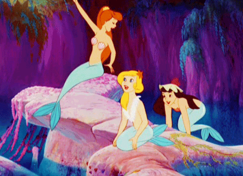 disney waving GIF