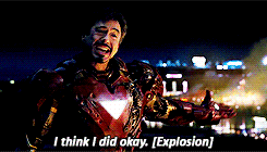 Tony Stark I think I did Fine