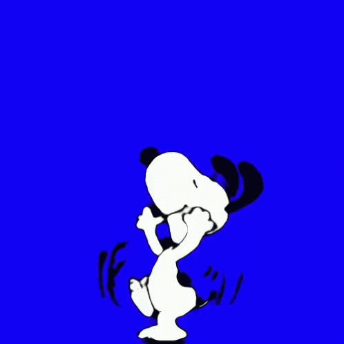 Happy Snoopy dance