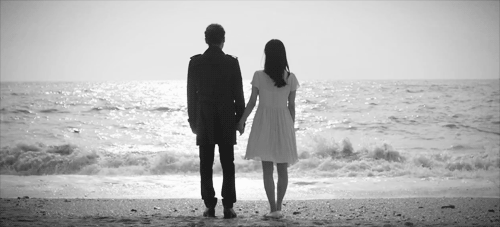 couple on the beach