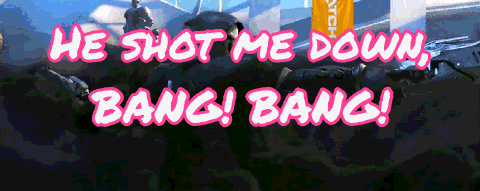 Afbeeldingsresultaat voor you shot me down gif