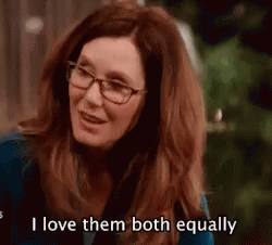Afbeeldingsresultaat voor in love with both gif
