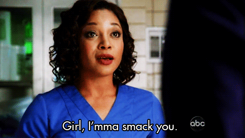 Afbeeldingsresultaat voor you should smack him gif