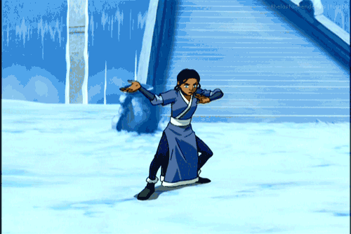 Katara at the North Pole