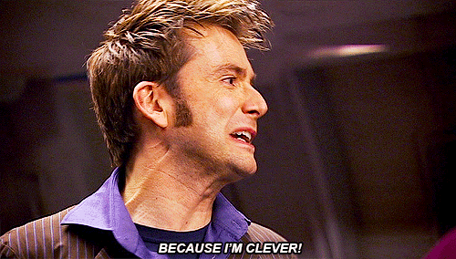Afbeeldingsresultaat voor because I'm clever gif