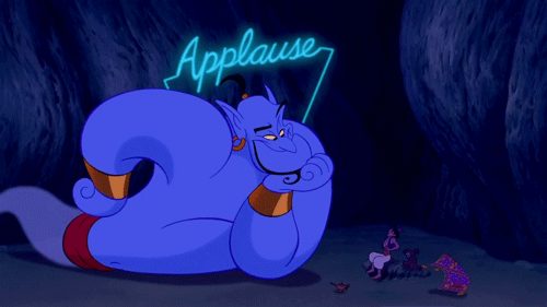 Genie applause sign