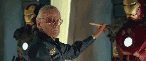 Image result for stan lee gif