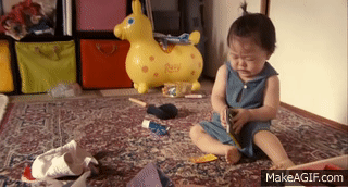 Babies Japanese Baby Tantrum Book on Make a GIF