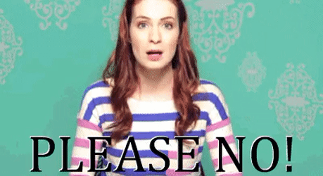 Afbeeldingsresultaat voor please no gif