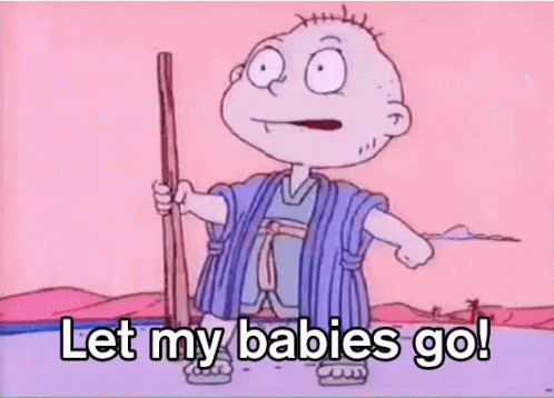 Let My Babies Go! Passover GIF - Babies Rugrats HappyPassover GIFs