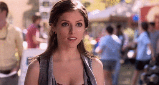 Becca from Pitch Perfect saying 