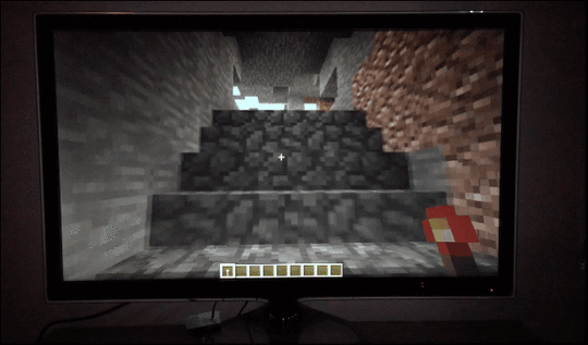 This Philips Hue Minecraft plug in reacts to environmental lighting.