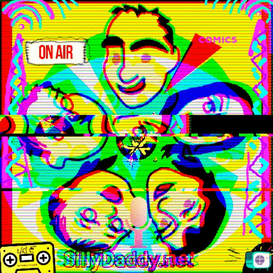 Silly Daddy Animated Avatar by Joe Chiappetta for Comic Book Podcast