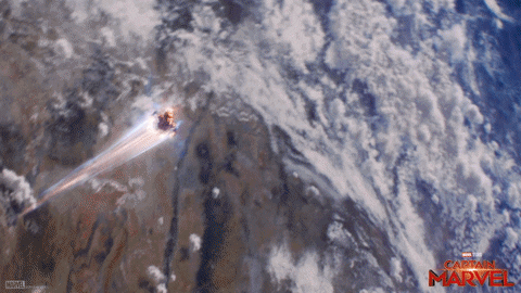 Captain Marvel mohawk