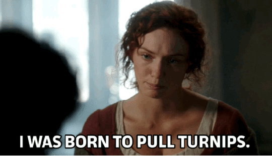 Demelza from Poldark saying, 