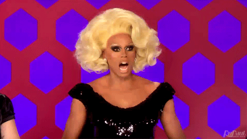 gif of ru paul's shocked face