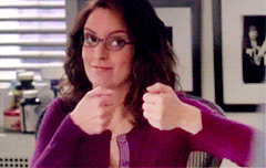 Image result for tina fey thumbs up