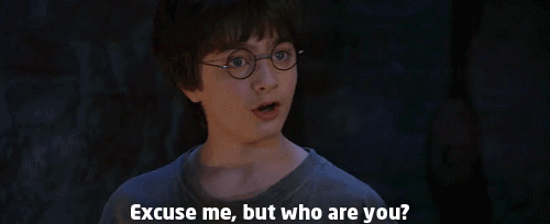 Image result for you don't even know me gif