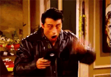Excited GIF - Friends JoeyTribbiani MattLeBlanc GIFs