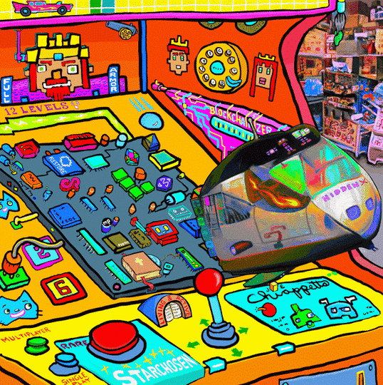 Hidden Treasure in the Arcade - A Star Chosen Story by Joe Chiappetta