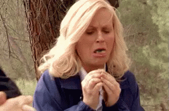 难吃 GIF - ParksAndRecreation ParksAndRec AmyPoehler GIFs