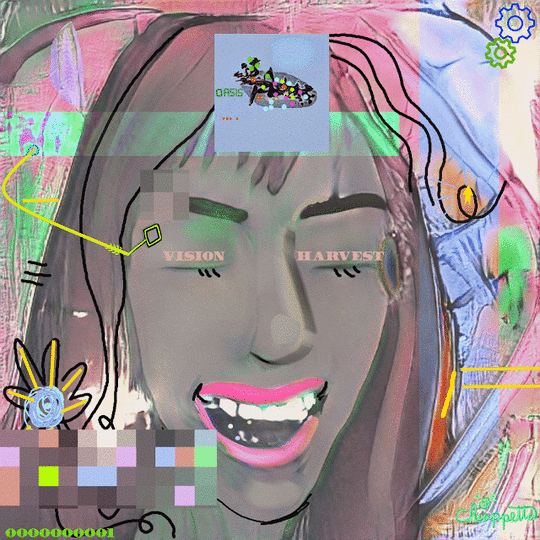 Nanu Laughs is rare digital art on MakersPlace by Joe Chiappetta