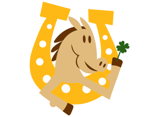 Image result for lucky horseshoe gif