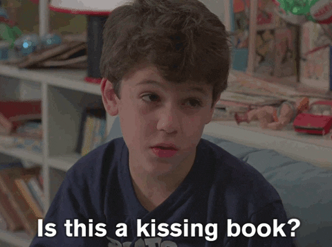 kissing book.gif