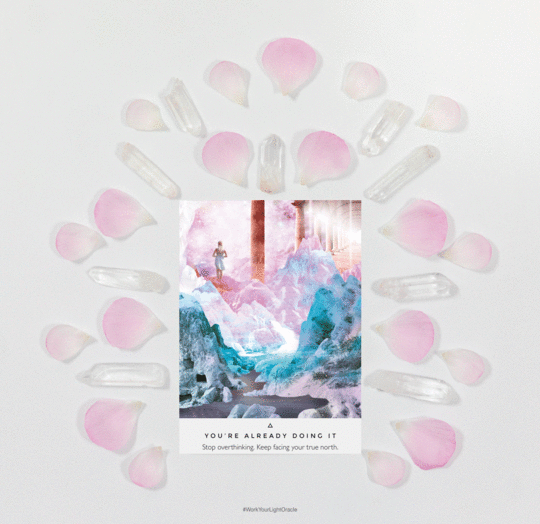 You're already doing it - Rebecca Campbell The Work Your Light Oracle