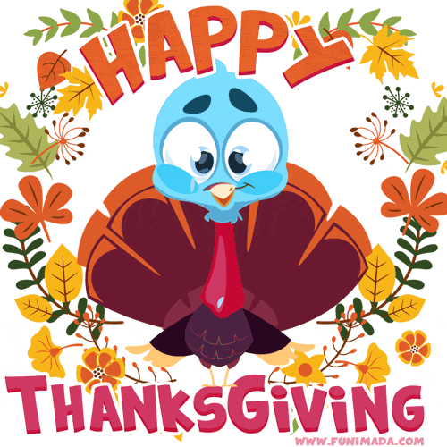 Free Animated Happy Thanksgiving Gif - Download on Funimada.com