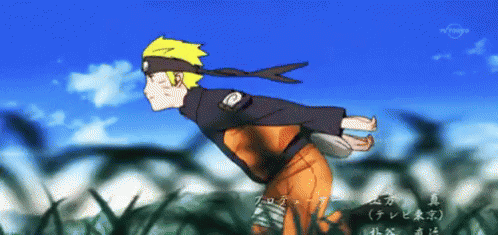 Image result for naruto running meme