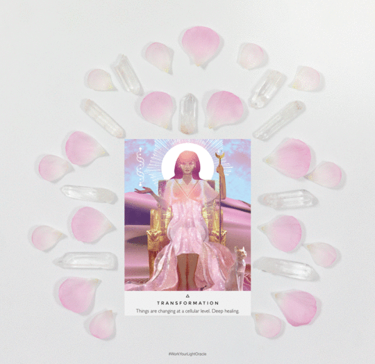Transformation Rebecca Campbell Work Your Light Oracle