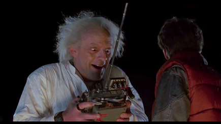 Image result for back to the future gif
