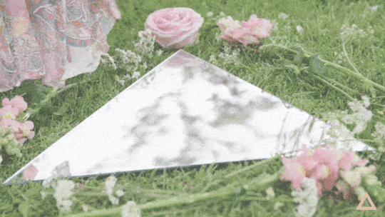 triangle mirror REBECCA CAMPBELL