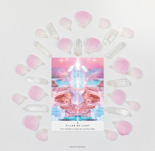 Pillar of Light Rebecca Campbell Work Your Light Oracle