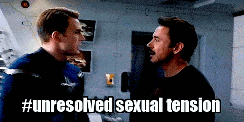 sexual tension gif - Google Zoeken