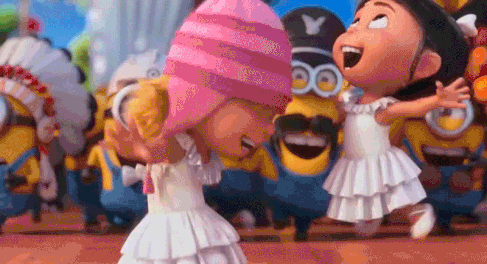 Happy Despicable Me GIF - Find & Share on GIPHY