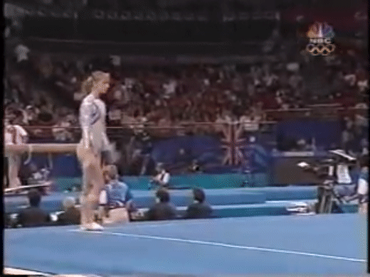 Maria Olaru's floor routine at Sydney