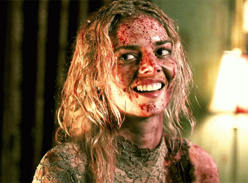 Ready Or Not Samara Weaving GIF - ReadyOrNot SamaraWeaving Smile - Discover & Share GIFs