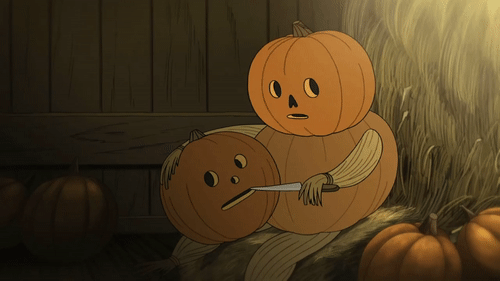 Watch Over The Garden Wall | Pumpkin Stare GIF by reikert on Gfycat. Discover more over the garden wall GIFs on Gfycat.