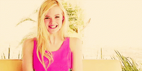 Elle Fanning Smile GIF - ElleFanning Smile Smiling - Discover & Share GIFs