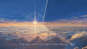 star falling your name gif