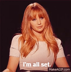 I'm All Set on Make a GIF